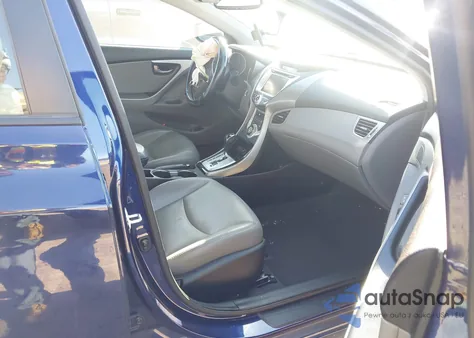 2012 Hyundai Elantra Limited z USA, uszkodzony, nr VIN 5NPDH4AE4CH146369